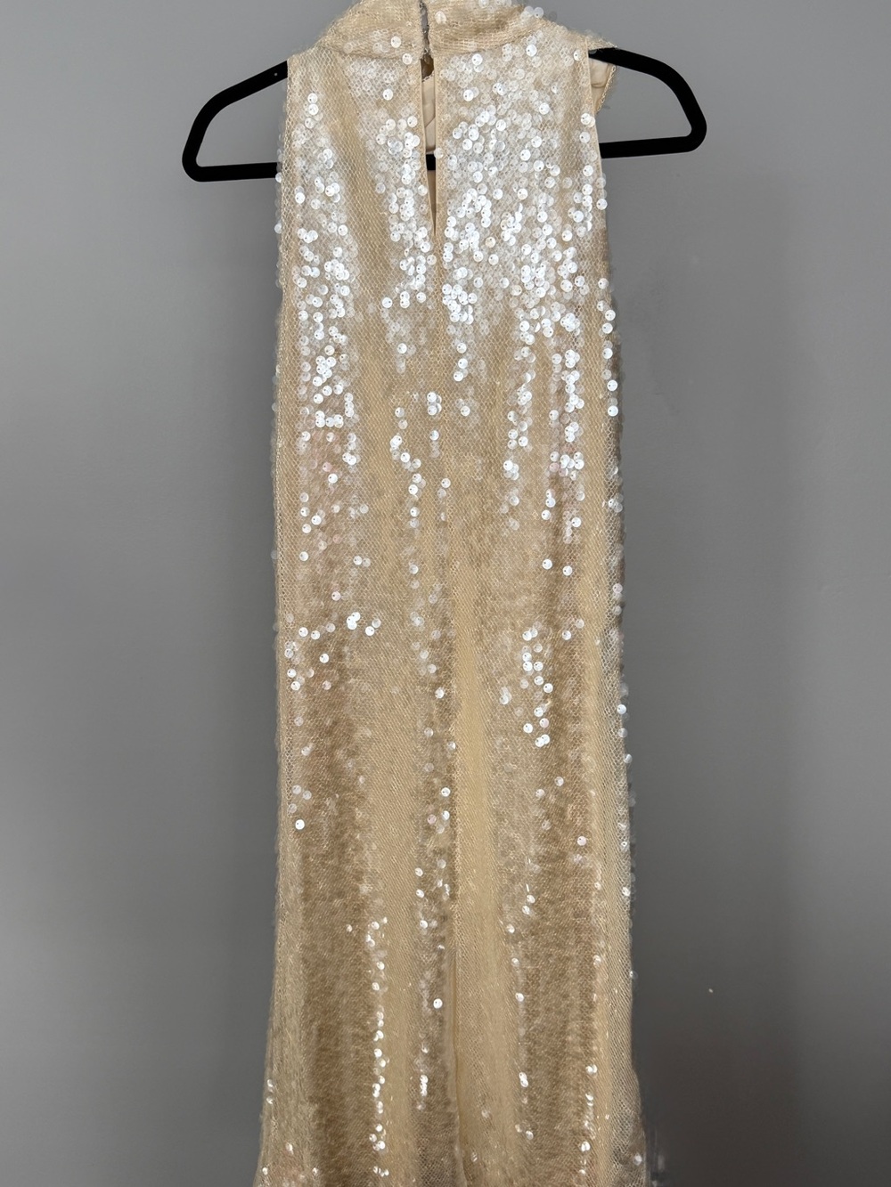 Altuzarra Noor Draped Sequin Chiffon Midi Dress Sample - Picture 4 of 5
